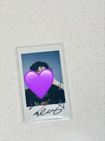 VERIVERY 용승 사인 폴라로이드