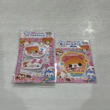 헤이세이 팬시 복권 햄햄CAFE 멀티 클립 씰 세트