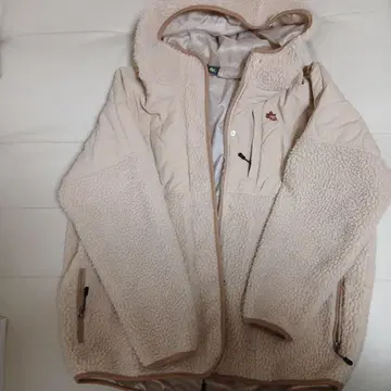 LOGOS 파크 플리스 자켓 L 사이즈 베이지