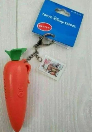 [ 새상품 ] 주토피아 당근 키체인 디즈니 리조트