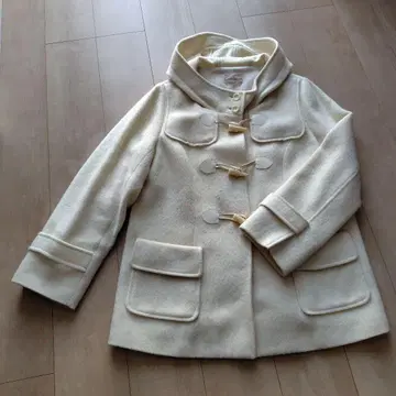 Rose Tiara 로즈 티아라 더플 코트 아이보리 46