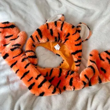 디즈니 티거 팬캡 머플러 장갑 포함