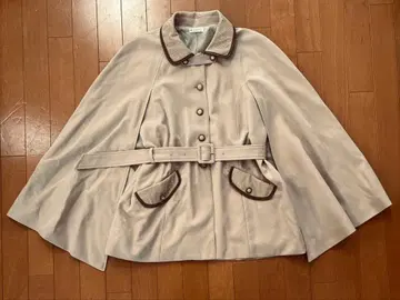 새상품 엑시즈팜 레이스 사용 케이프 코트