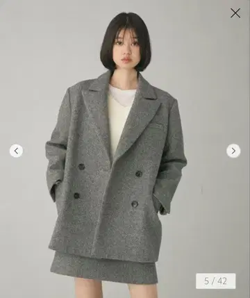 [ EMMEL REFINES ] EM 본딩 빅 자켓 S