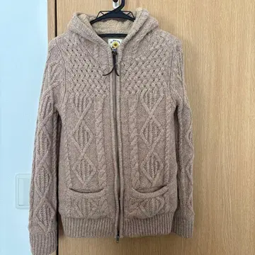 Ray beams 두꺼운 원단 니트 후드티