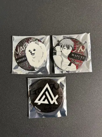 기븐 노이타미나 어패럴 캔뱃지 마후유 보풀 로고