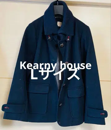 Kearny hourse 카니 하우스 하프 코트 L 사이즈 네이비