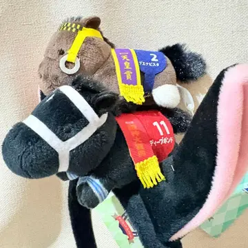 서러브레드 컬렉션 봉제 인형 키링 스트랩 묶음 판매 경마