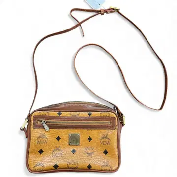 MCM 가죽 사코슈 브라운 MC88