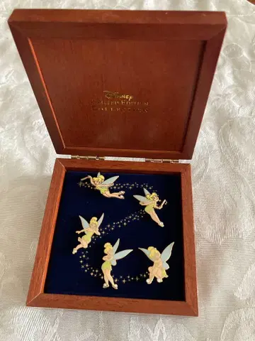 레어 Disney 팅커벨 한정판 핀셋 5개