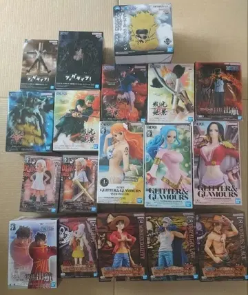 원피스 피규어 모음 18점