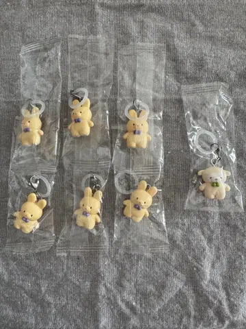 낱개 판매 대응 / 후와후와 타톤 메지루시 액세서리 7개 세트