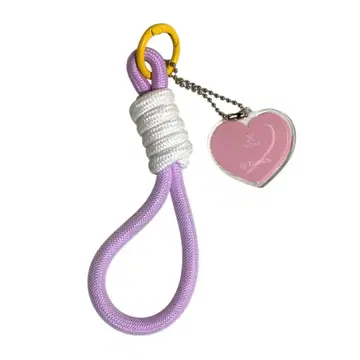 NiziU 키링 카라비너 핑크 스크래치