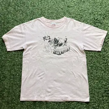 이초 BOYZ 죽어 티셔츠 anvil 밴드 티