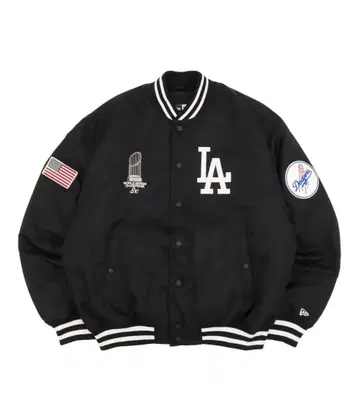 [ 새상품 미사용 ] 뉴에라 바시티 자켓 월드 시리즈 우승 기념 MLB