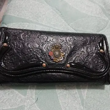 ANNA SUI 셀팡 가마구치 장지갑