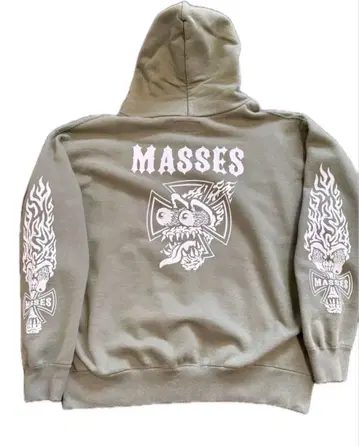 masses 후드 맨투맨 L