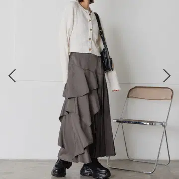 PAGEBOY 티어드 MIX 스커트