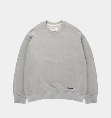 havehead 그레이 맨투맨 트레이닝복