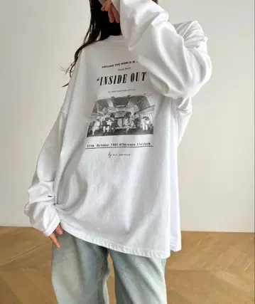 CANALJEAN El mar 'INSIDEOUT' 롱 티셔츠