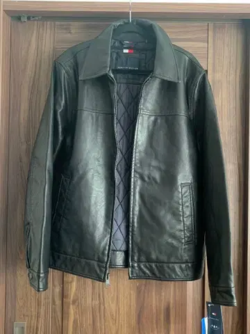 타미힐피거 가죽 재킷 미사용 새상품