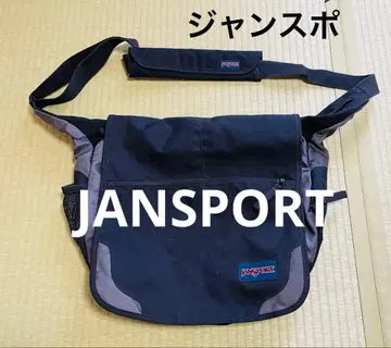 JAN SPORT 얀스포 메신저 백 숄더백 블랙