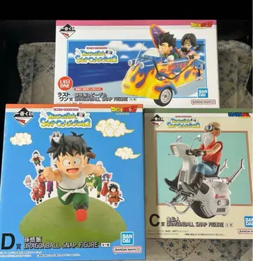 제일복권 드래곤볼 SNAP COLLECTION2 피규어 3체