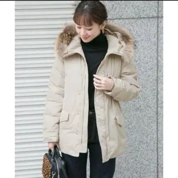 URBAN RESEARCH 베이지 다운 자켓