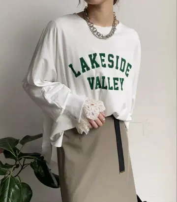 DOUDOU 미사용 새상품 택 포함 Lakeside Valley 긴팔