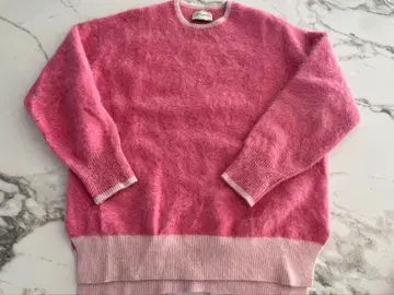 UNITED ARROWS 핑크 니트 스웨터