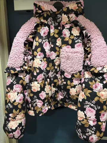 for Love & Lemons 꽃무늬 플리스 자켓 XS
