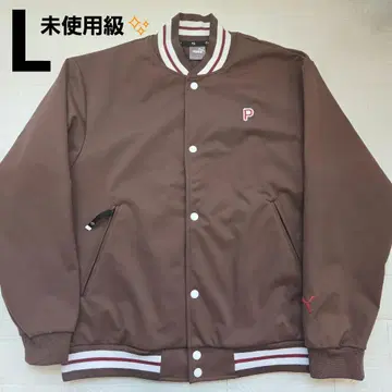 푸마 골프웨어 블루종 스트레치 윈드 봄버 자켓 L