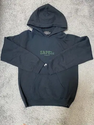 SAPEur 로드맨 후드티 블랙