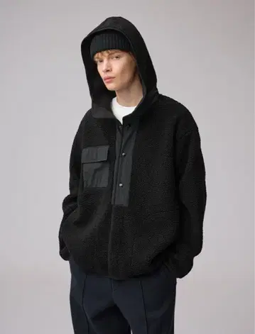 GU 보아 플리스 스냅 후드티 ENGINEERED GARMENTS XL