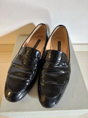 [ 박스 있음 ] FABIUS RUSCONI 블랙 로퍼 37 2/1