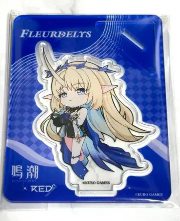 명조 RED 도쿄 타워 콜라보 플뢰르 드 리스 아크릴 스탠드 아크스타