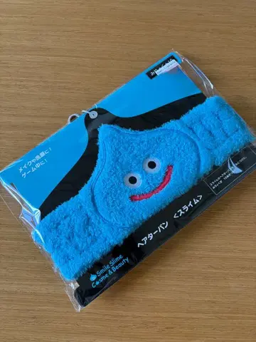 새상품 드래곤 퀘스트 슬라임 헤어밴드 헤어 터번 파랑