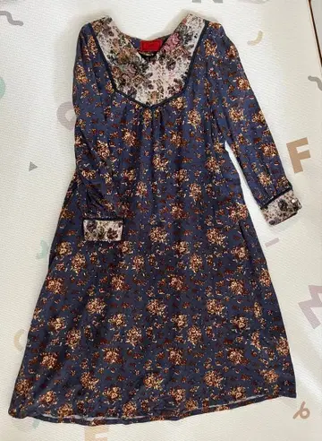 somari 꽃무늬 원피스 고블랑 오샤레 워커