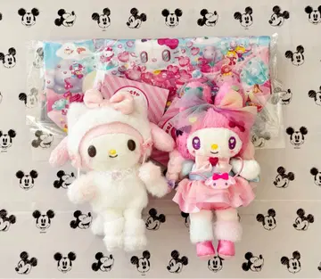 산리오 하라주쿠 마스코트 홀더 고양이 하라주쿠 패션 마이멜로디