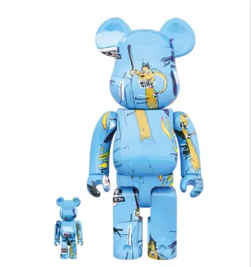 medicom toy bearbrick 'BASQUIAT 400%'