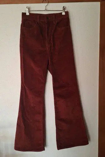 리바이스 하이 플레어 코듀로이 팬츠