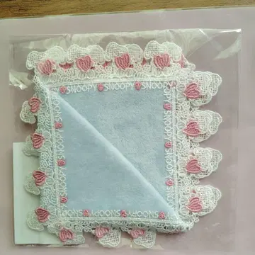 새상품 치카자와 레이스 x 스누피 손수건