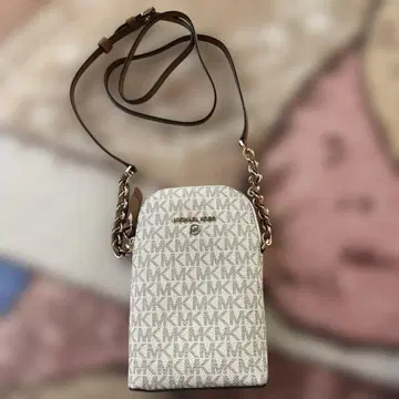 MICHAEL KORS 로고 프린트 숄더백