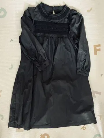 somari 레이스 사용 블랙 원피스 오샤레 워커