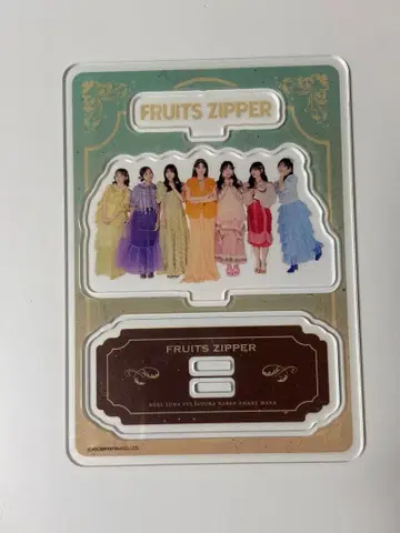 FRUITS ZIPPER 집합 아크릴 스탠드