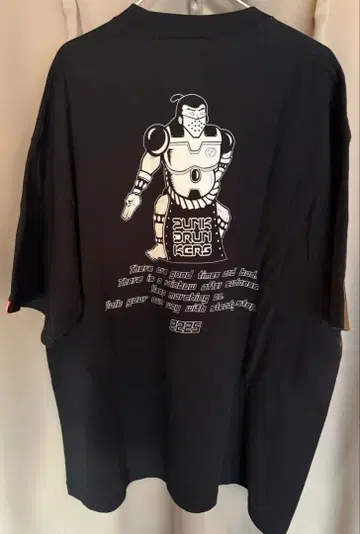 NEO 국기 TEE 펑크 드렁커스 XXL 블랙