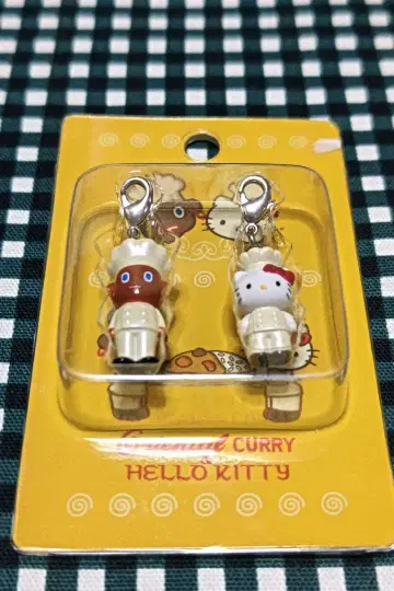 헬로키티 x 오리엔탈 카레 지퍼 마스코트