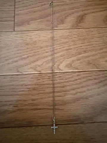 플라티나 850 크로스 다이아몬드 11개 목걸이