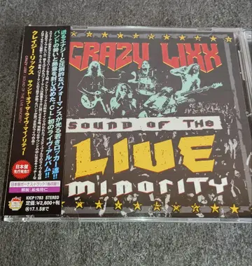 CRAZY LIXX Sound of The Live Minorit 일본반