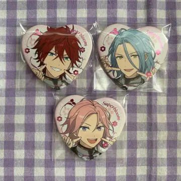 앙상블 스타즈 앙스타 스타포니 4th 하트 캔뱃지 Crazy:B